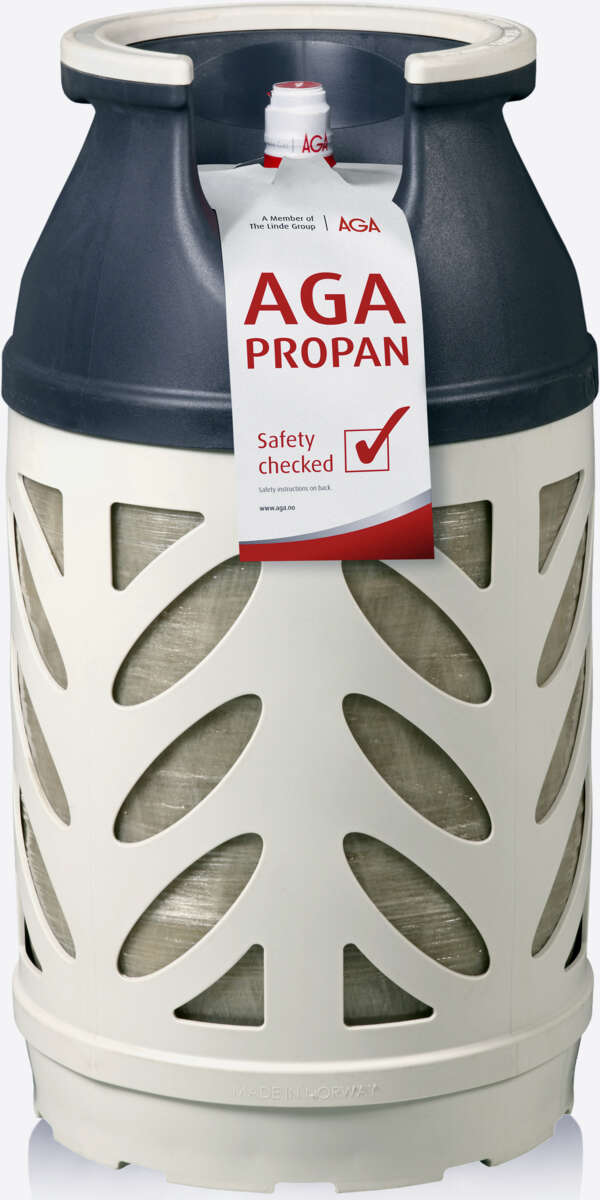 AGA Propanfylling for Husholdning kompositt gassbeholder