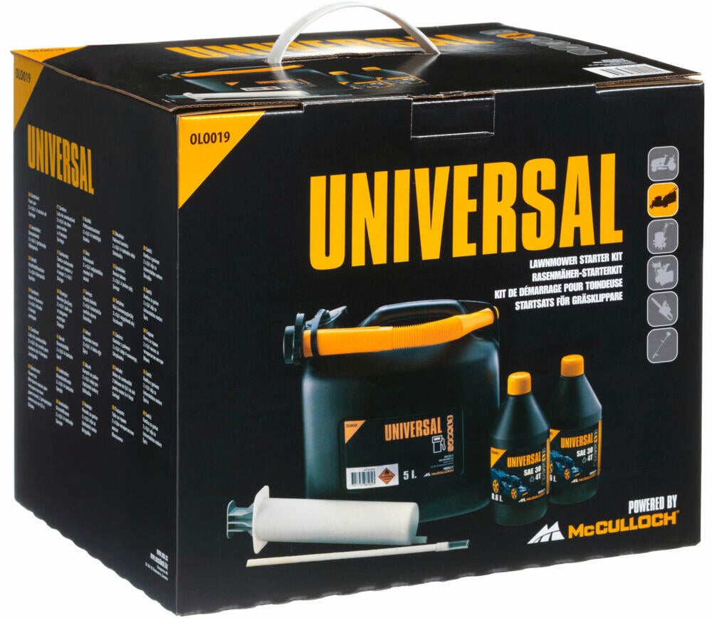 McCulloch startpakke for gressklippere