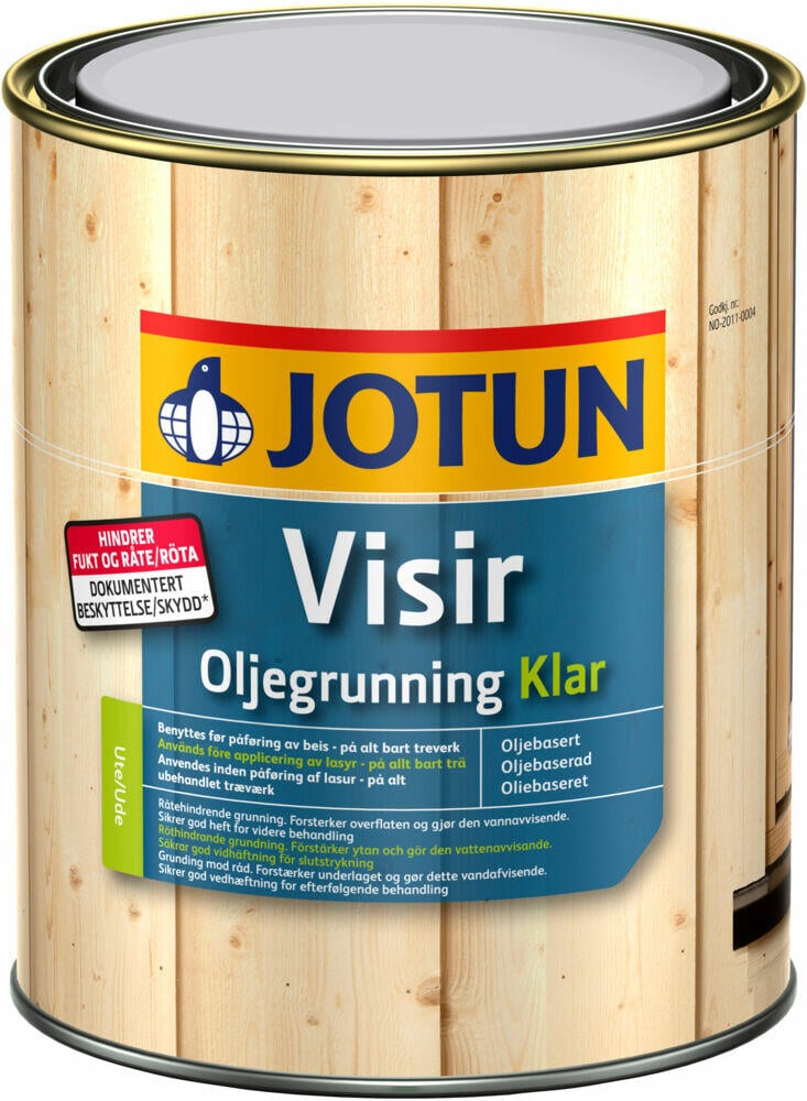 Jotun Visir klar oljegrunning