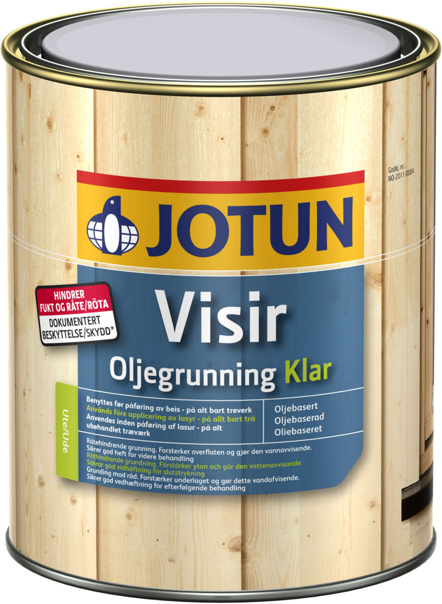 Jotun Visir klar oljegrunning