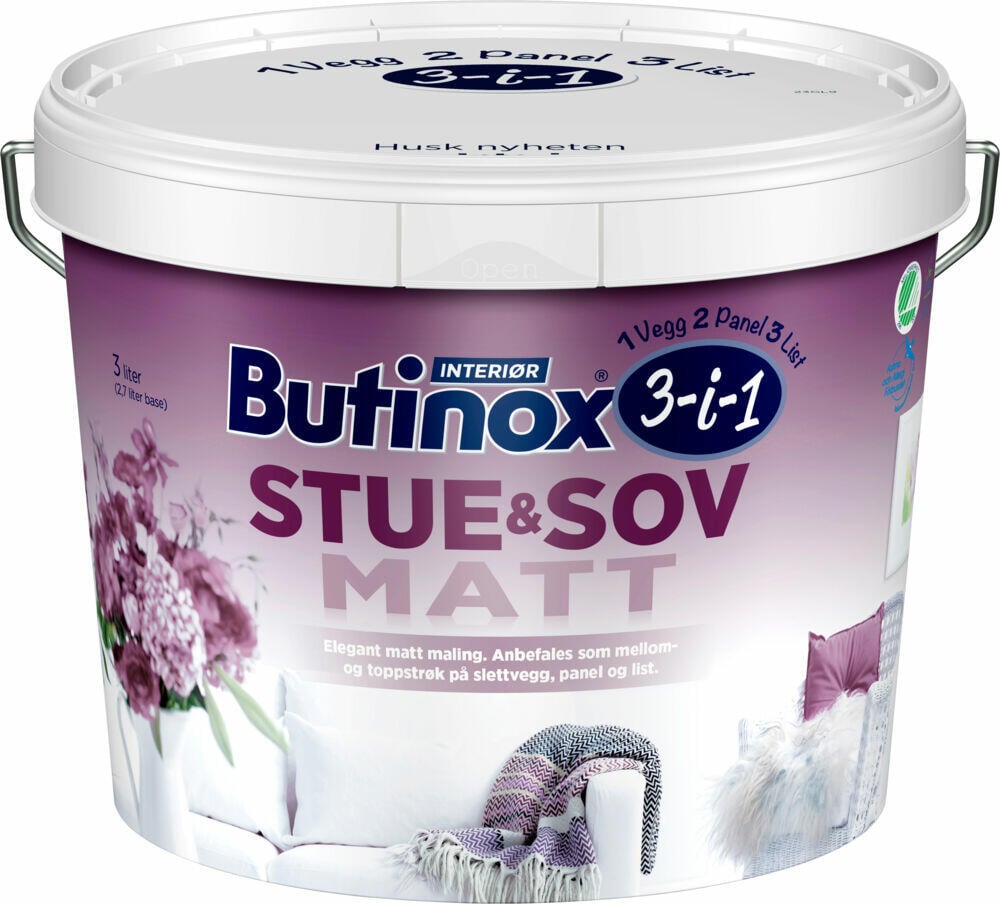 Butinox Stue & Sov 05/matt interiørmaling