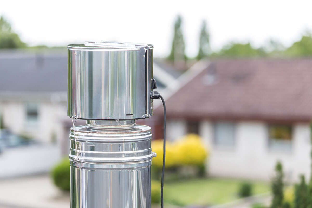 Tolmer Draftbooster skorsteinsvifte