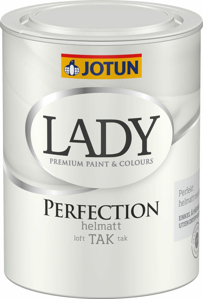 Jotun Lady Perfection Tak 02/helmatt interiørmaling