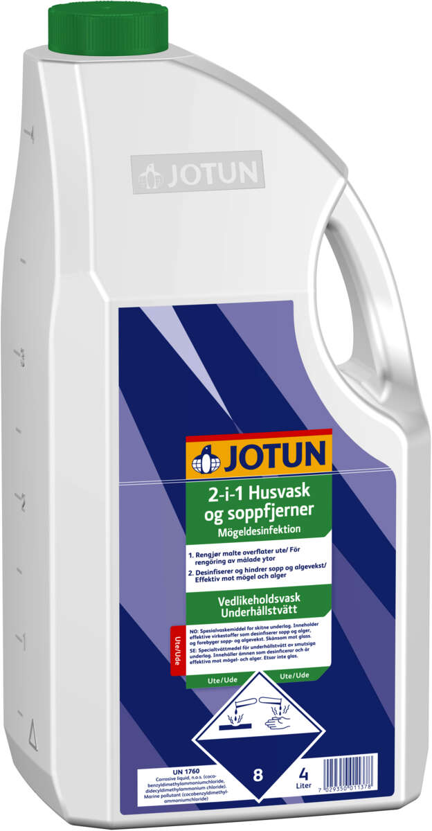 Jotun 2-i-1 husvask og soppfjerner