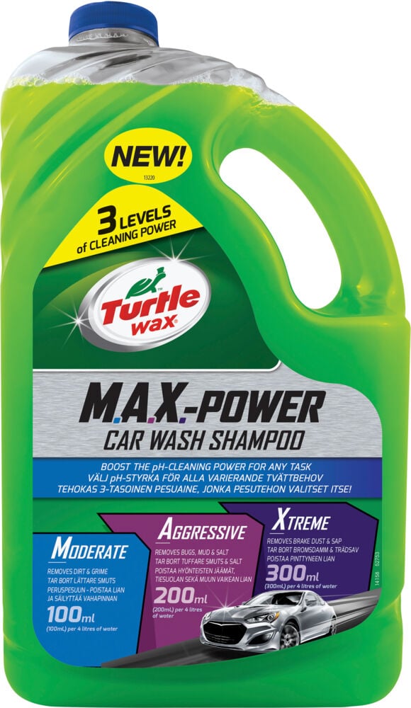 Turtle Wax M.A.X. Power Bilshampo