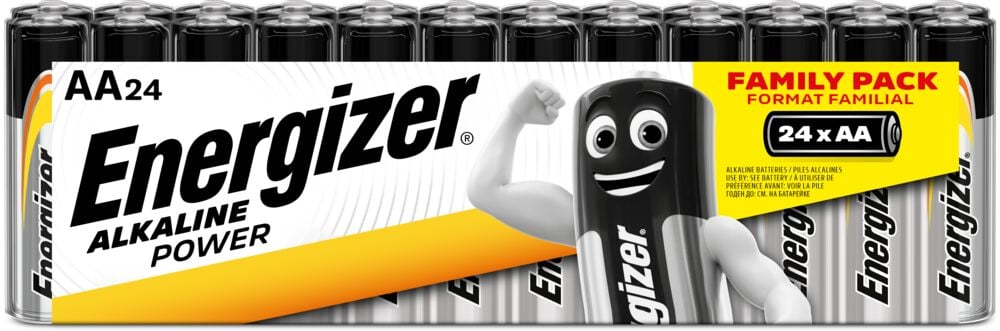 Energizer® AA batterier classic 24 pk.