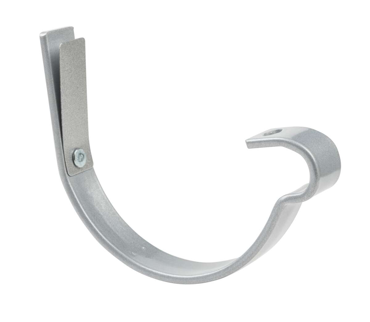 Rennekrok m/fjær stål 125mm silver