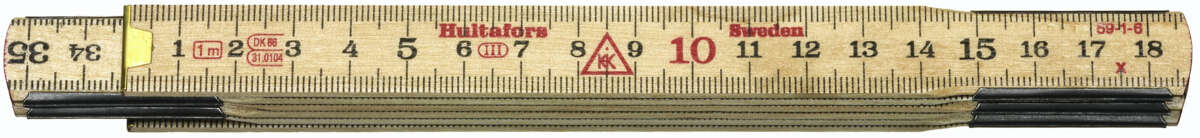 Hultafors Meterstokk 59-2-10