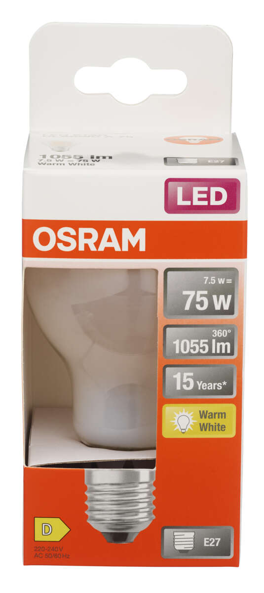 Osram LED Retrofit Classic A matt lyspære