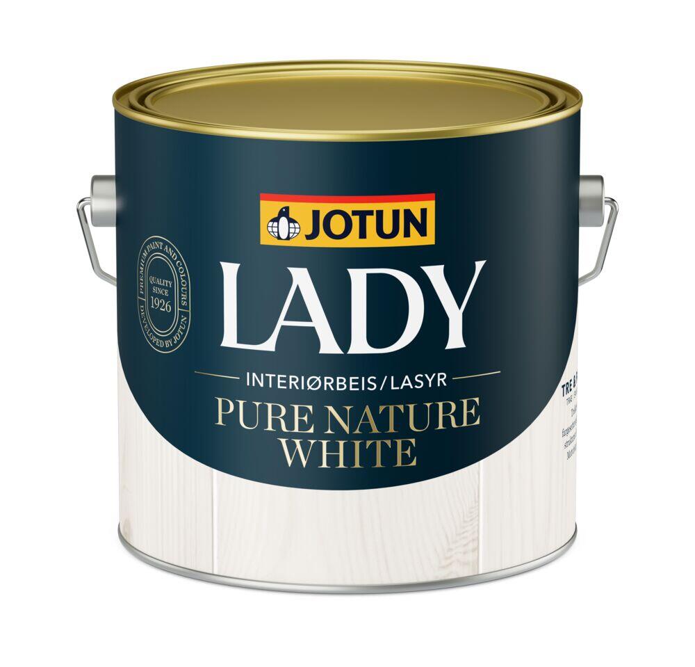Jotun Lady Pure Nature White interiørbeis