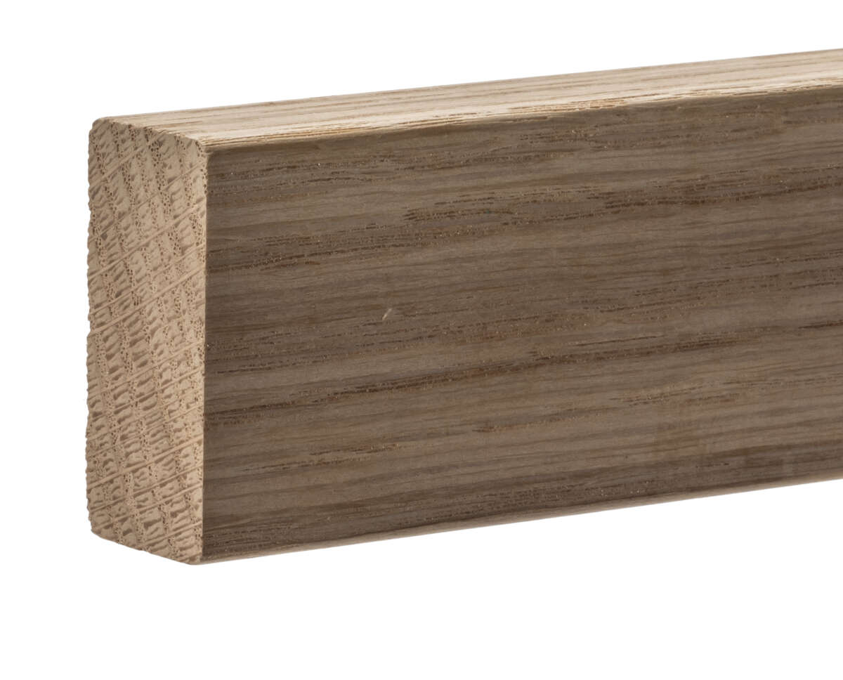 Rindalslist spile ubehandlet heltre eik 21x45x3500