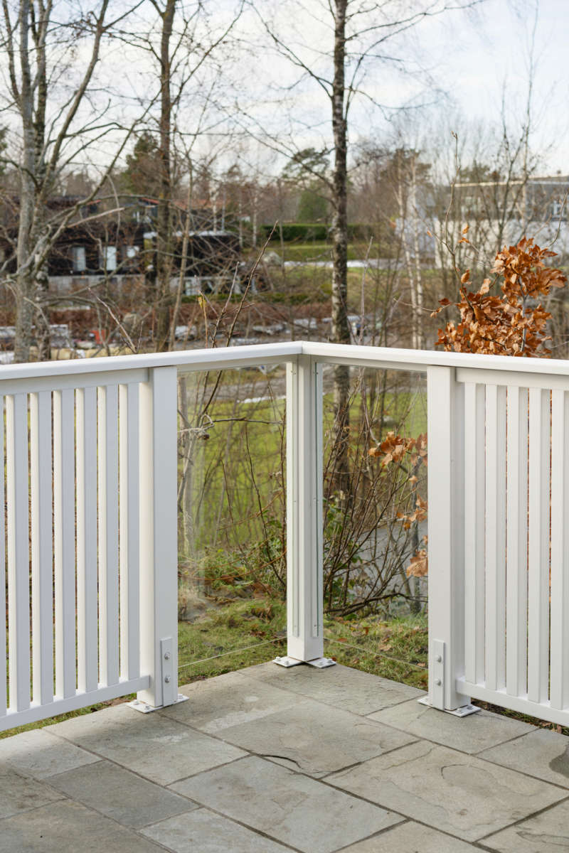 Krifon Idyll glassrekkverk 55,2 cm