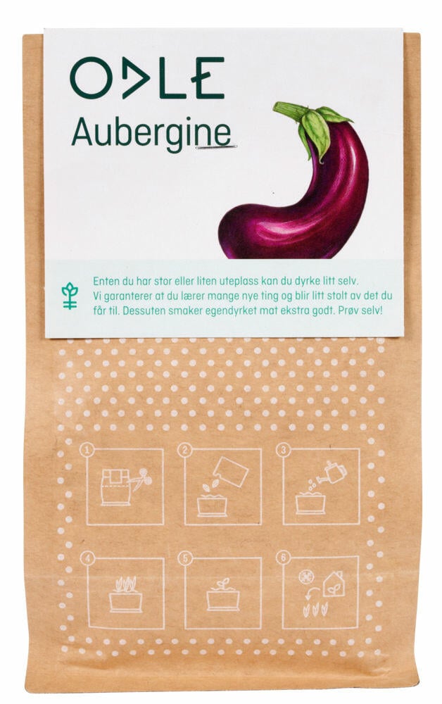 Odle grow bag aubergine
