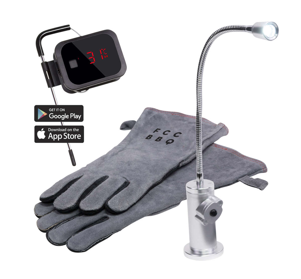 FCC Control Kit grillsett, 3 deler