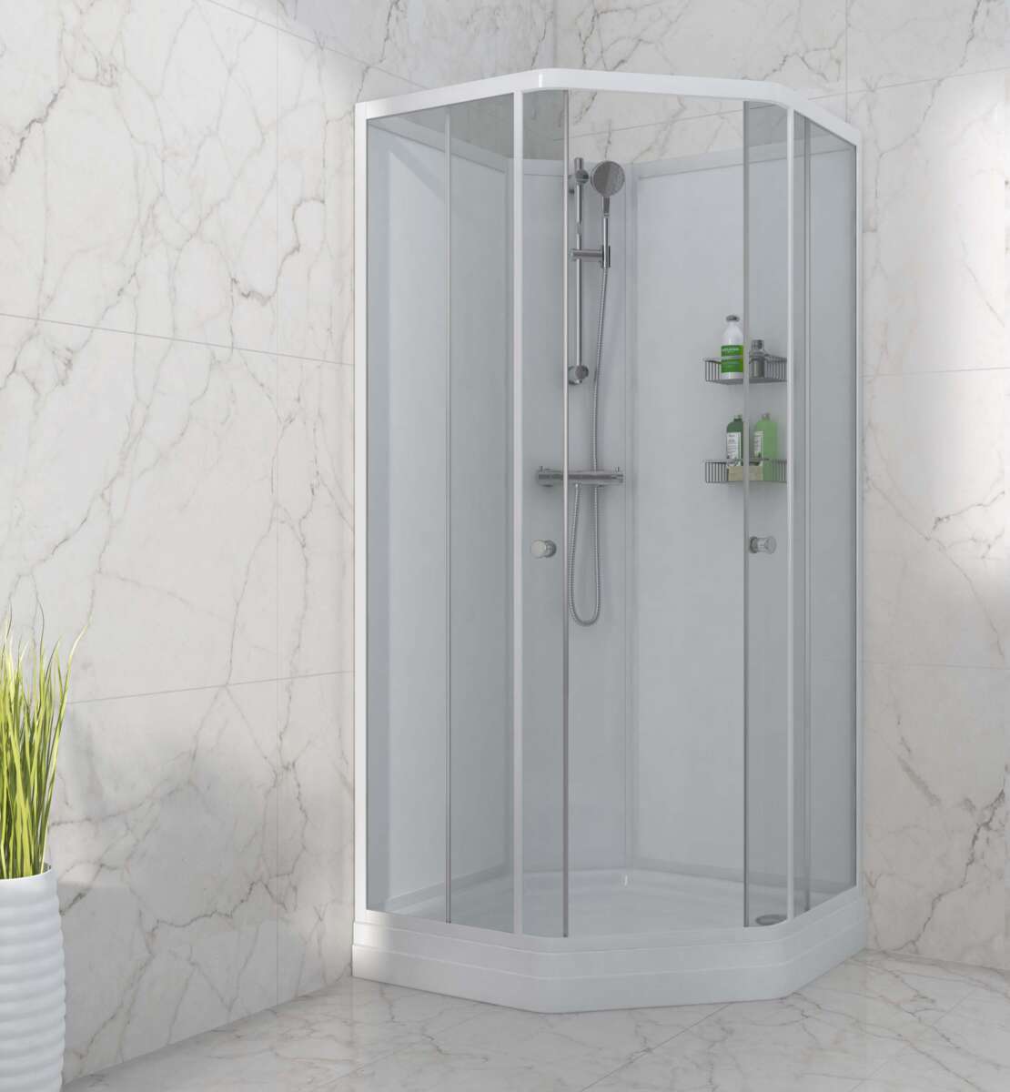 Duxa Skagen dusjkabinett