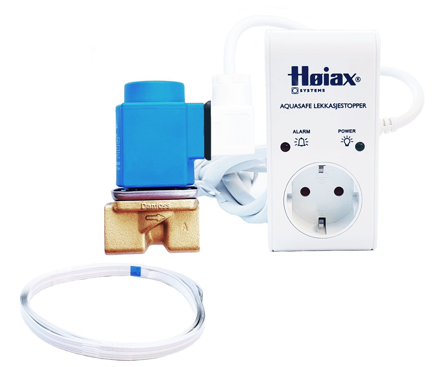 Aquasafe enkel ½’’ lekkasjestopper