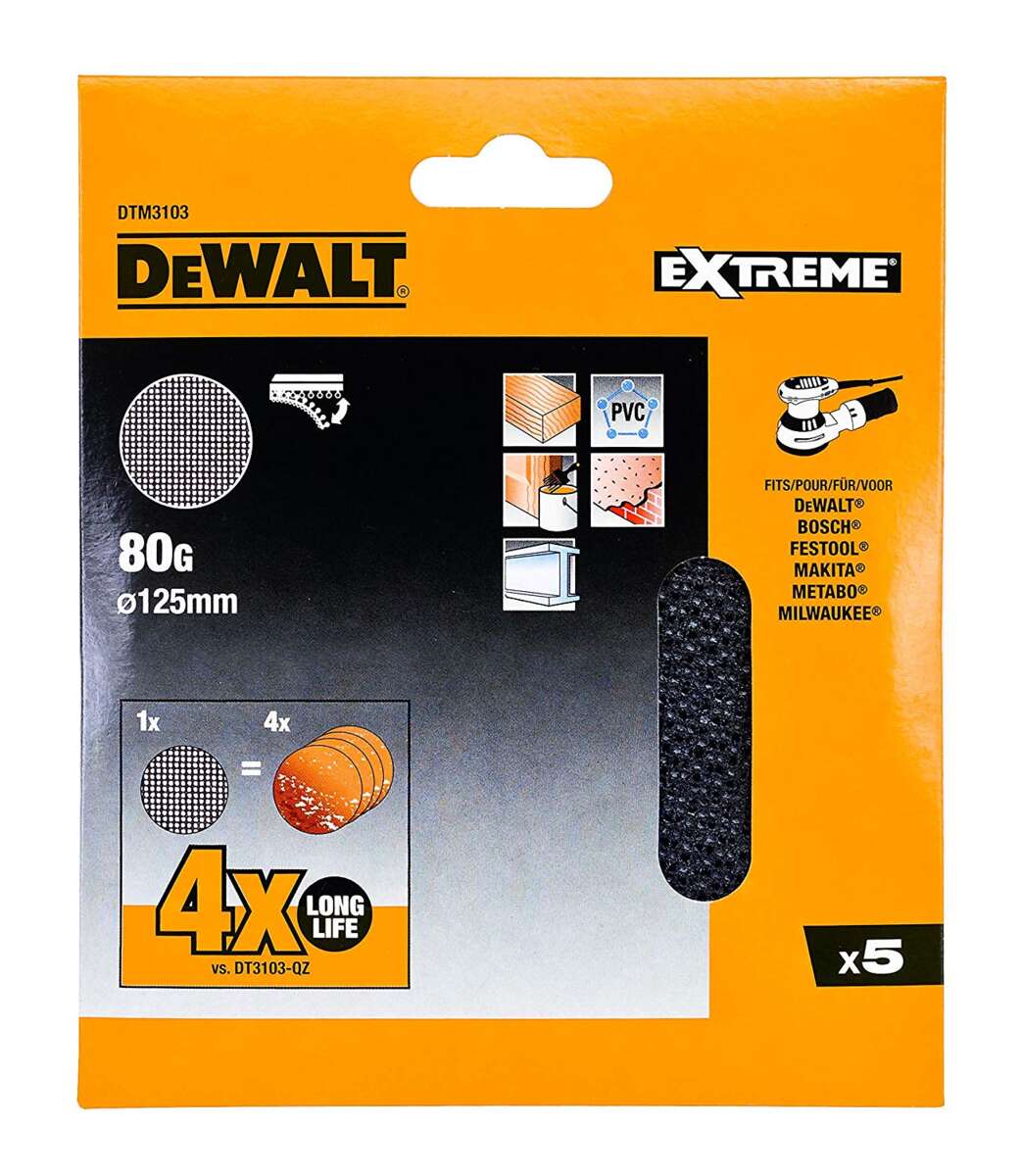 DeWalt DTM3103 eksenterpapir 80K