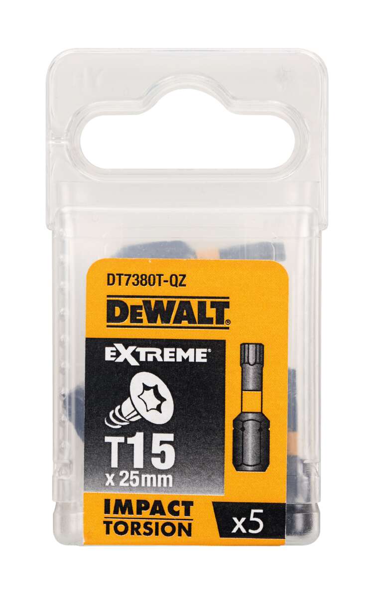 DEWALT DT7380T Bits torx T15 25MM
