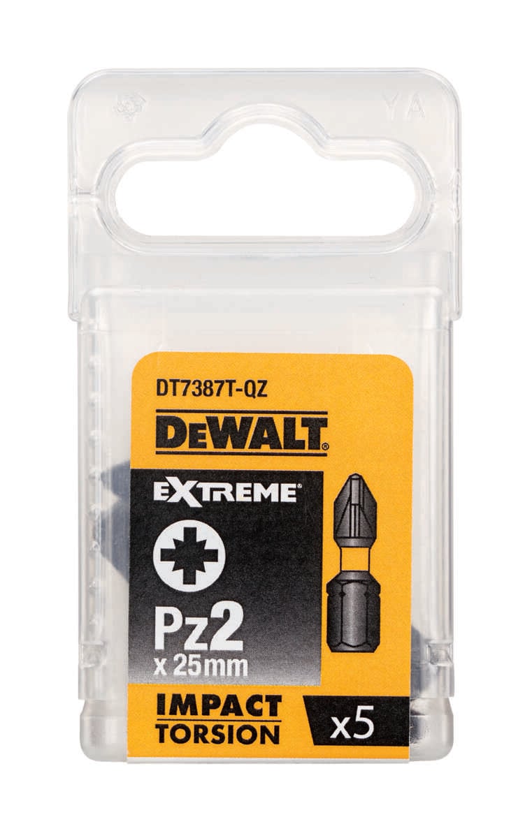 DEWALT DT7387T Bits PZ2 25MM