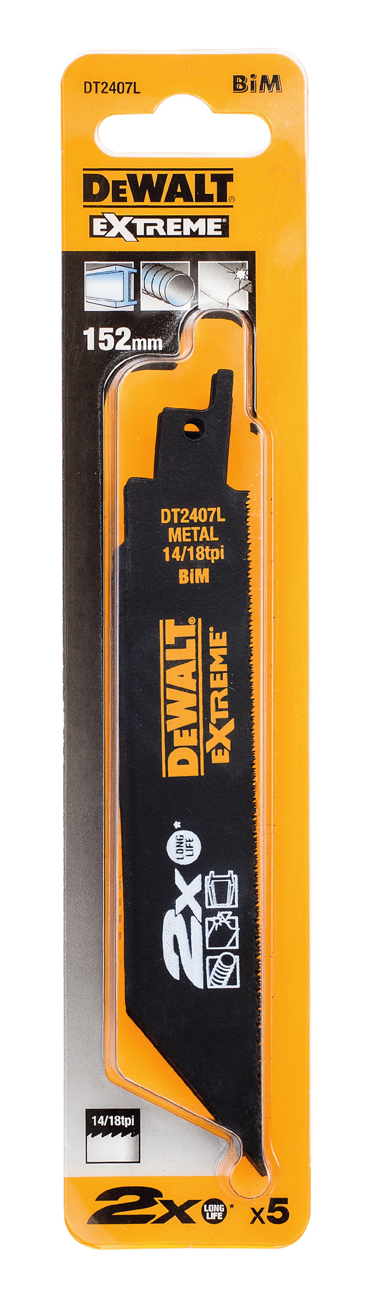 DEWALT DT2407L Bajonettsagblad Extreme