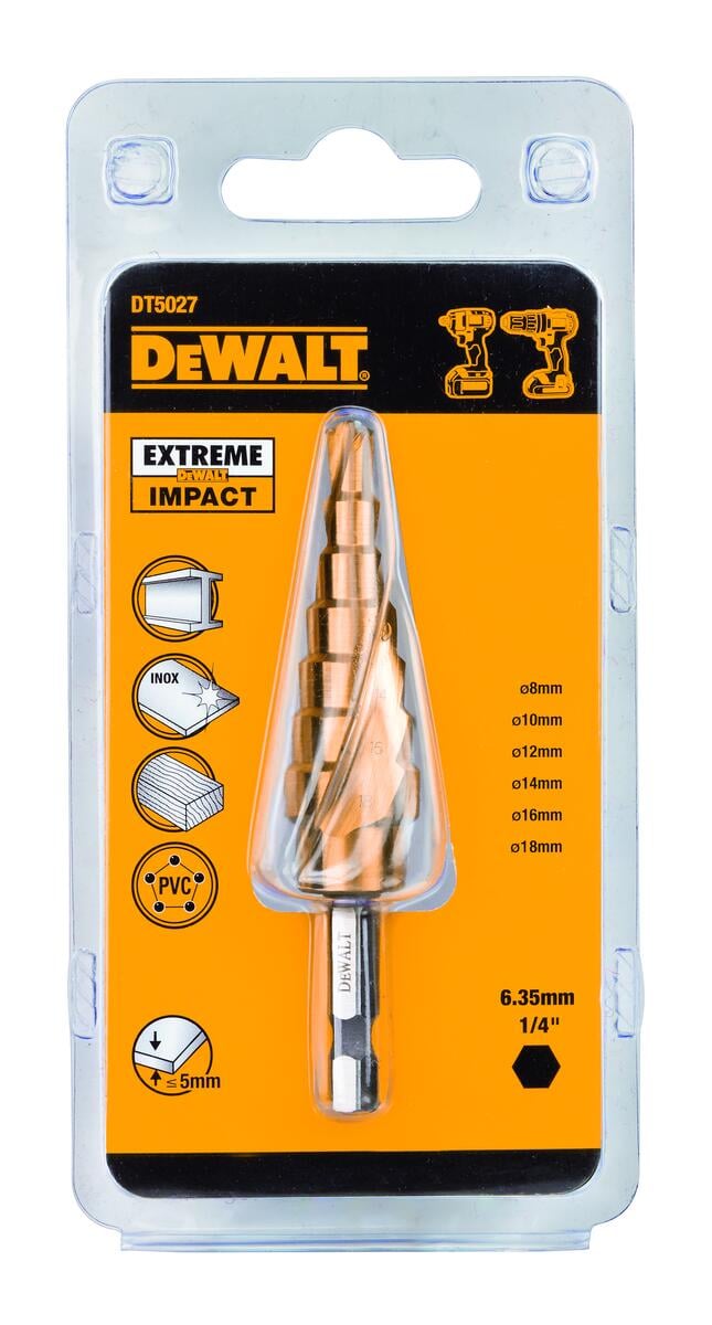 DEWALT DT5027 Trinnbor