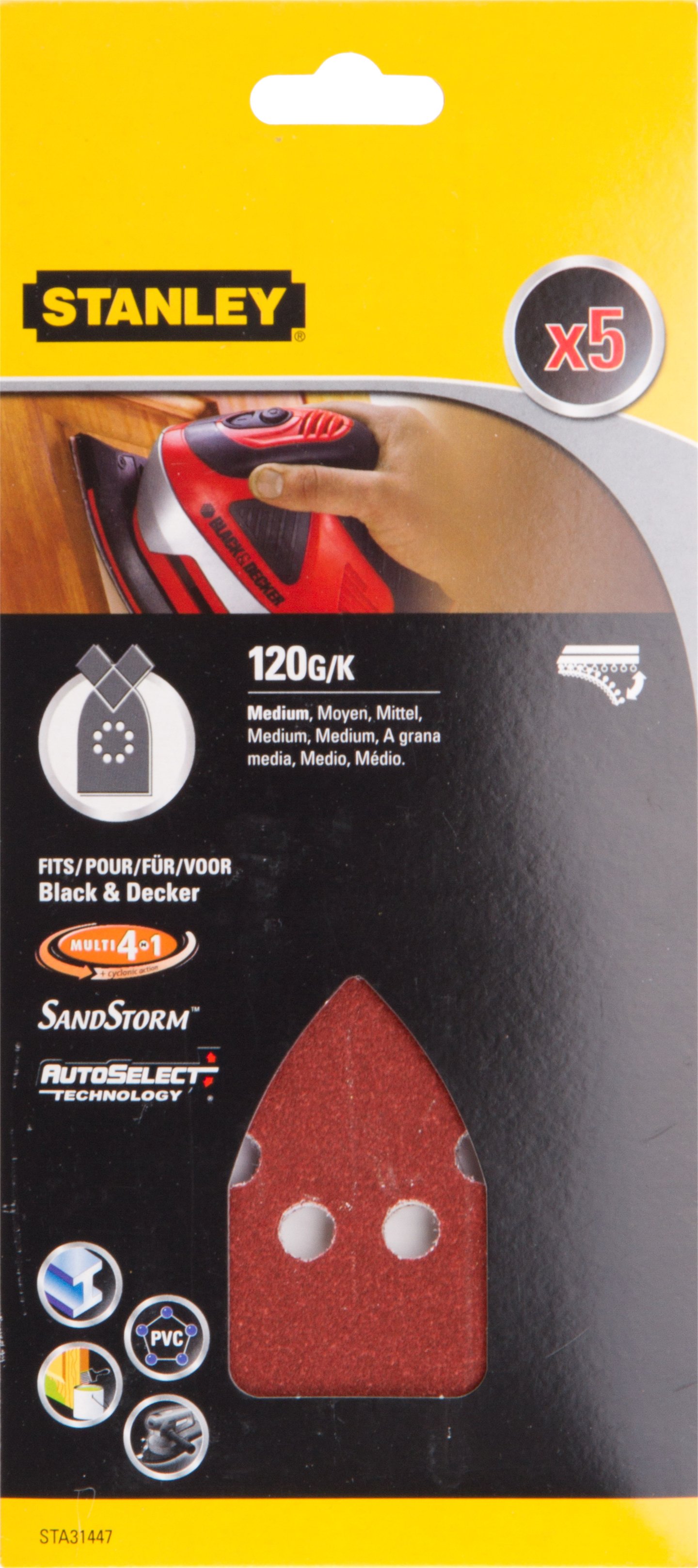 Stanley STA31447  Multislipepapir