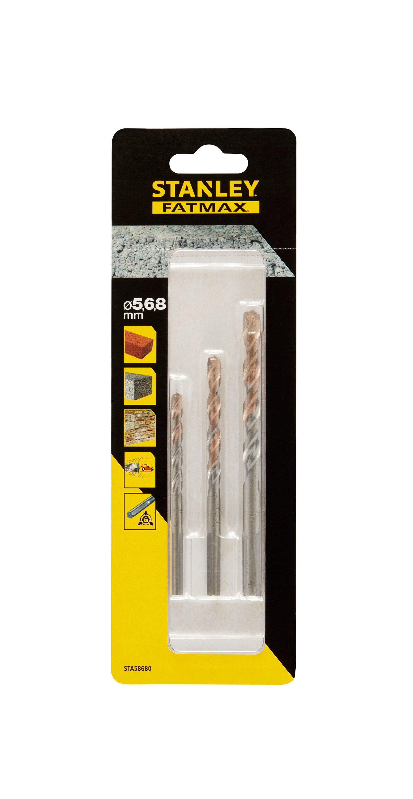 Stanley STA58680 Borsett betong