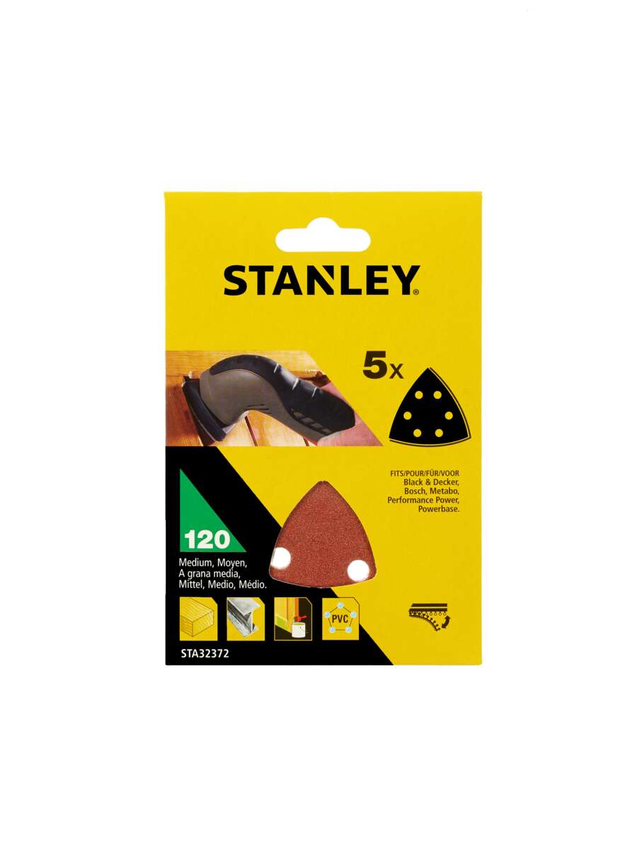 Stanley STA32372 Delta slipepapir 5-pk