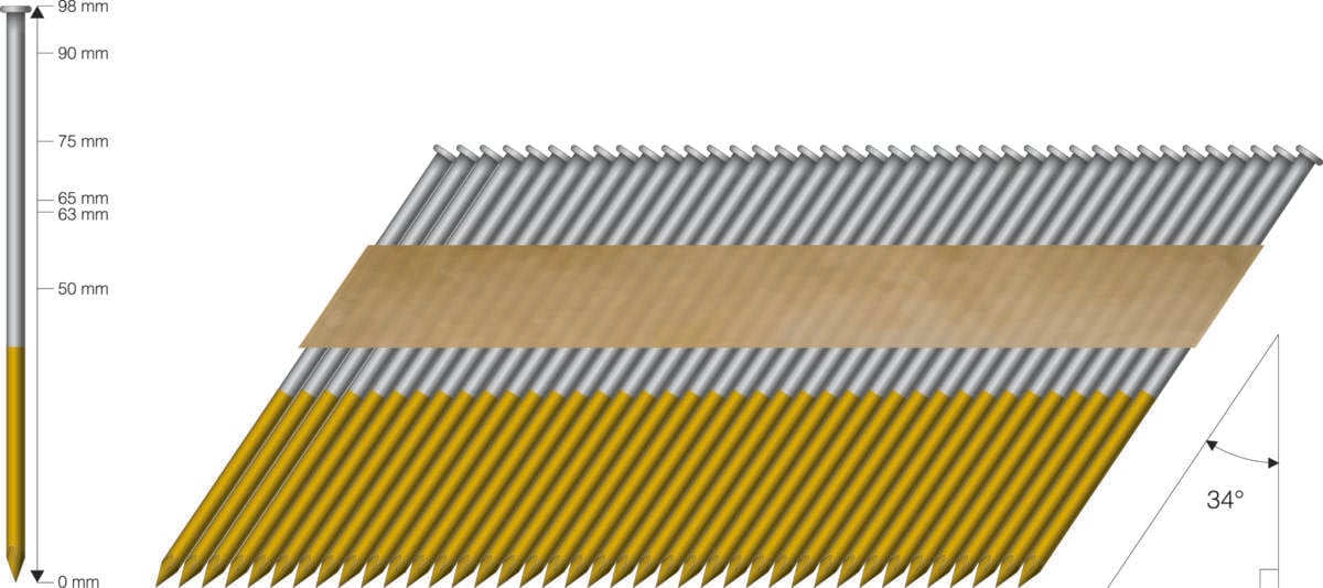 Stavspiker 34GR 28/75 VGKCC A500