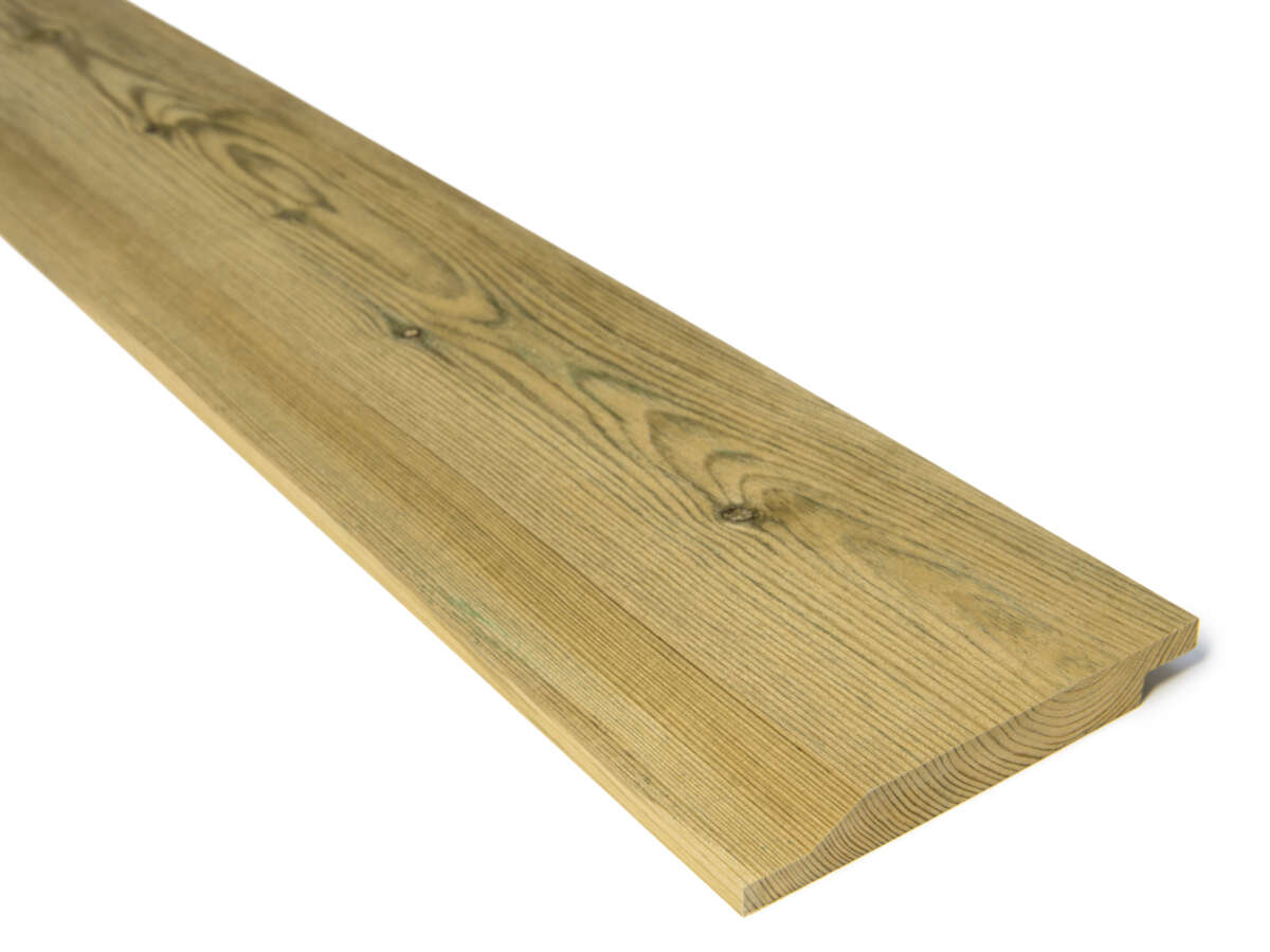 19x148 dobbelfals 28 gr impregnert kledning