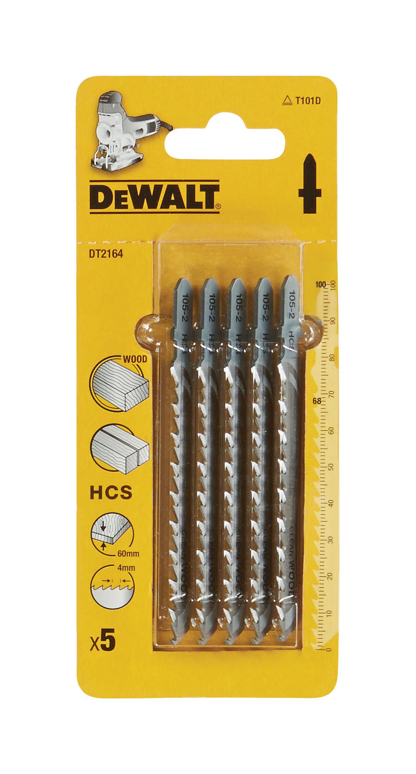 DEWALT DT2164 Stikksagblad HCS