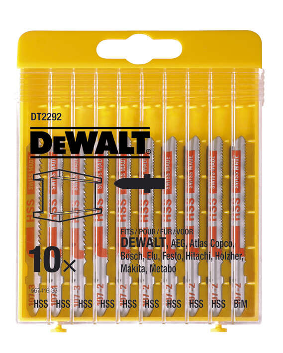 DEWALT DT2292 Stikksagbladsett f