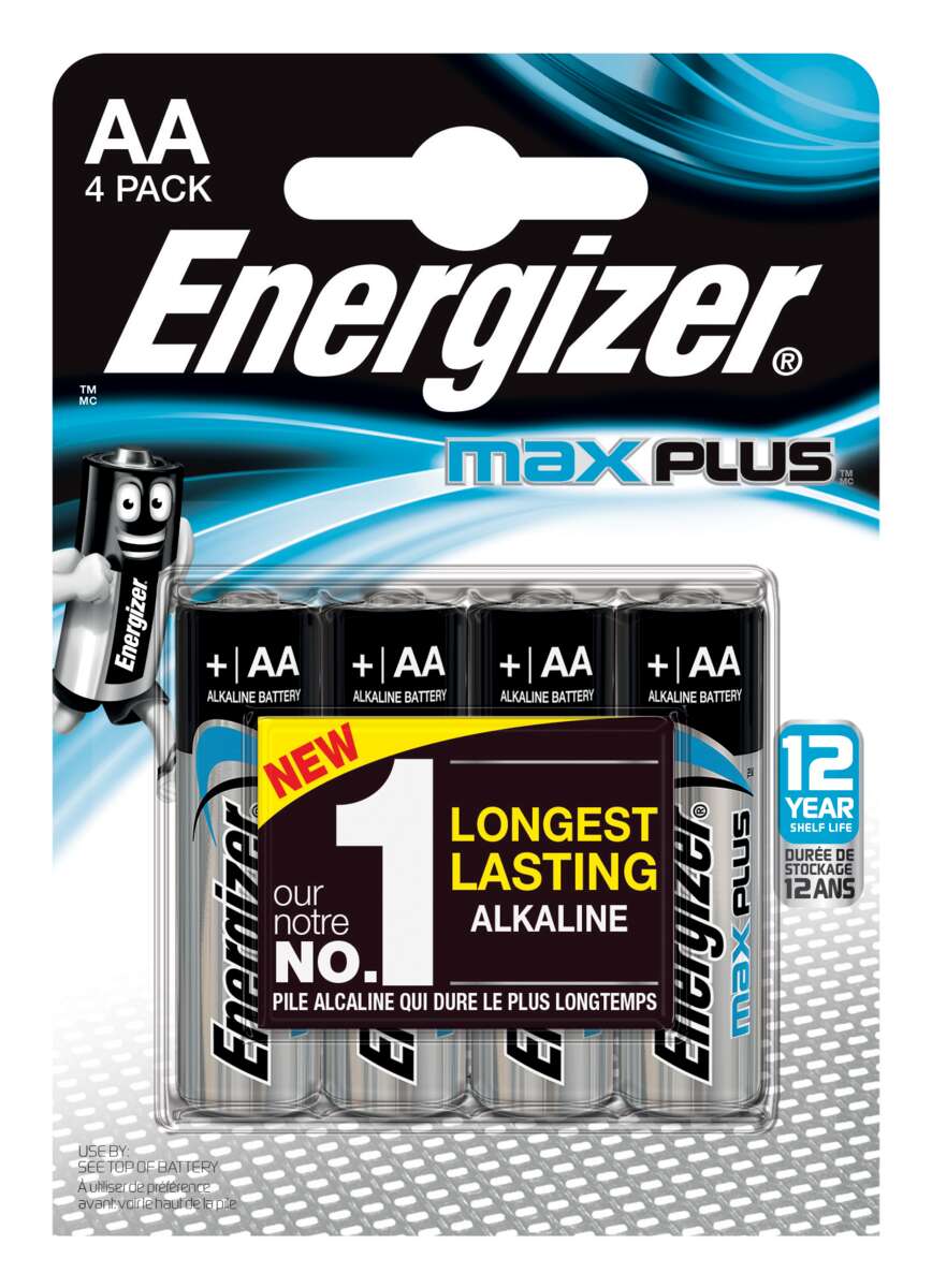 Energizer® Max Plus AA-batterier