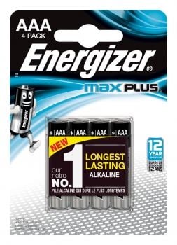 Energizer® Max Plus AAA-batterier