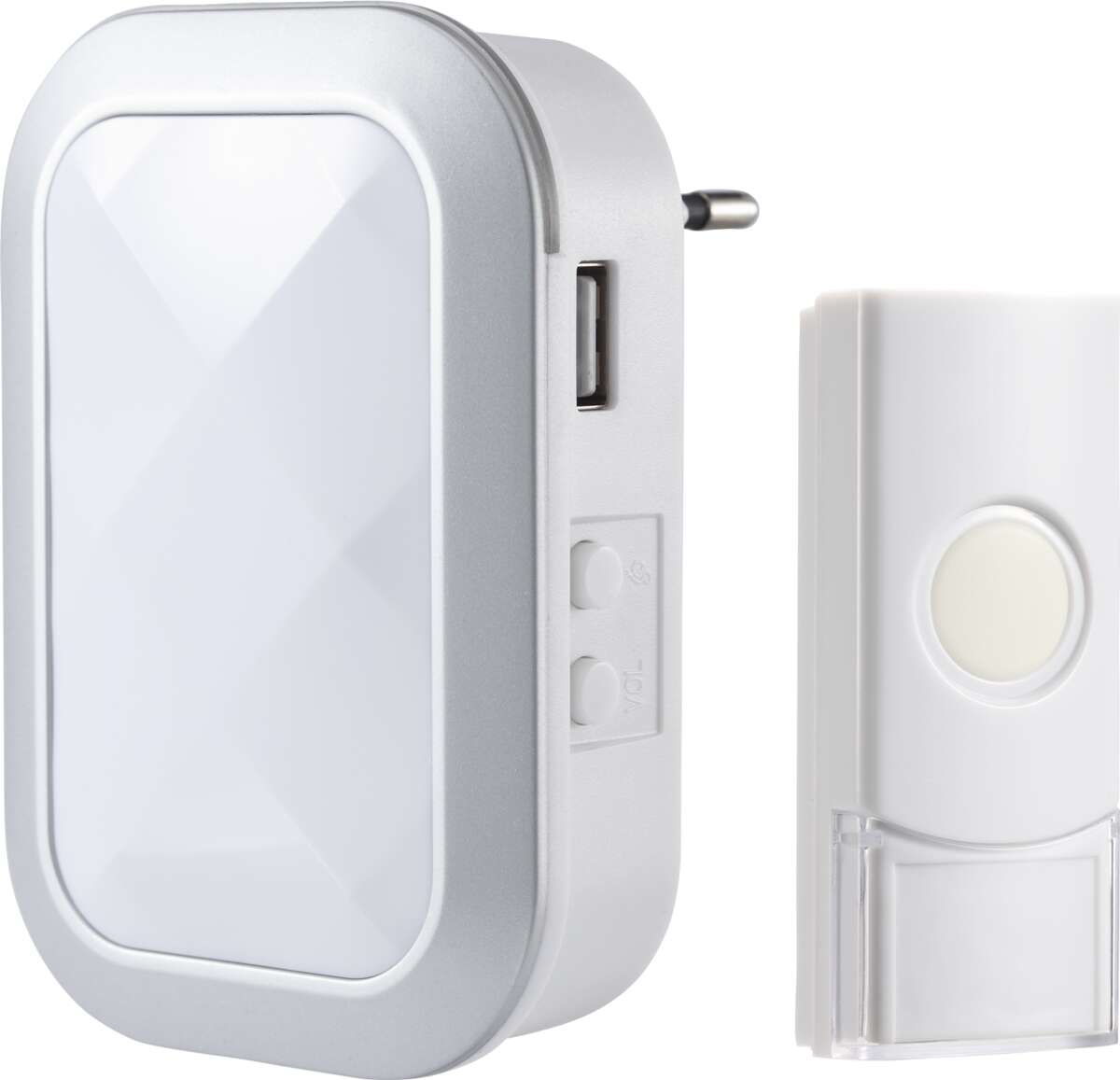 Gelia trådløs dørklokke 230V.