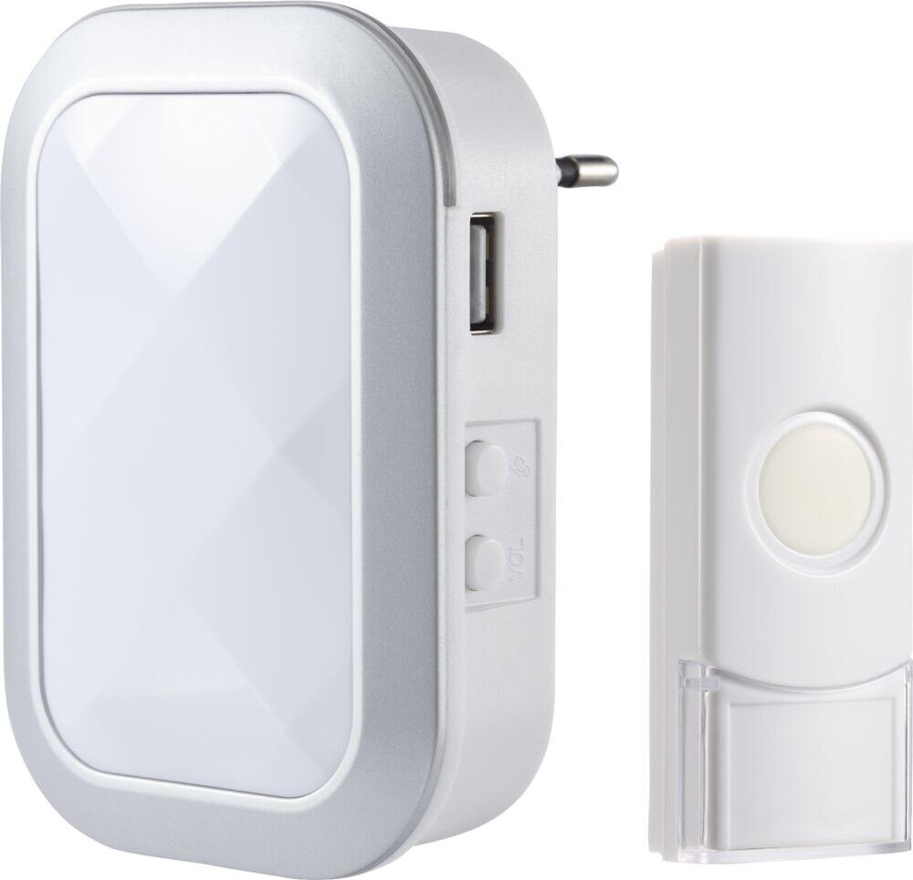 Gelia trådløs dørklokke 230V.