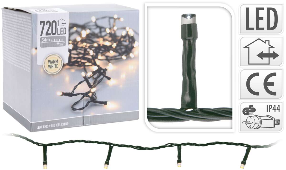 Lysslynge med 720 LED-lys