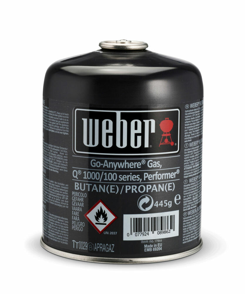 Weber 445 G engangs gassflaske