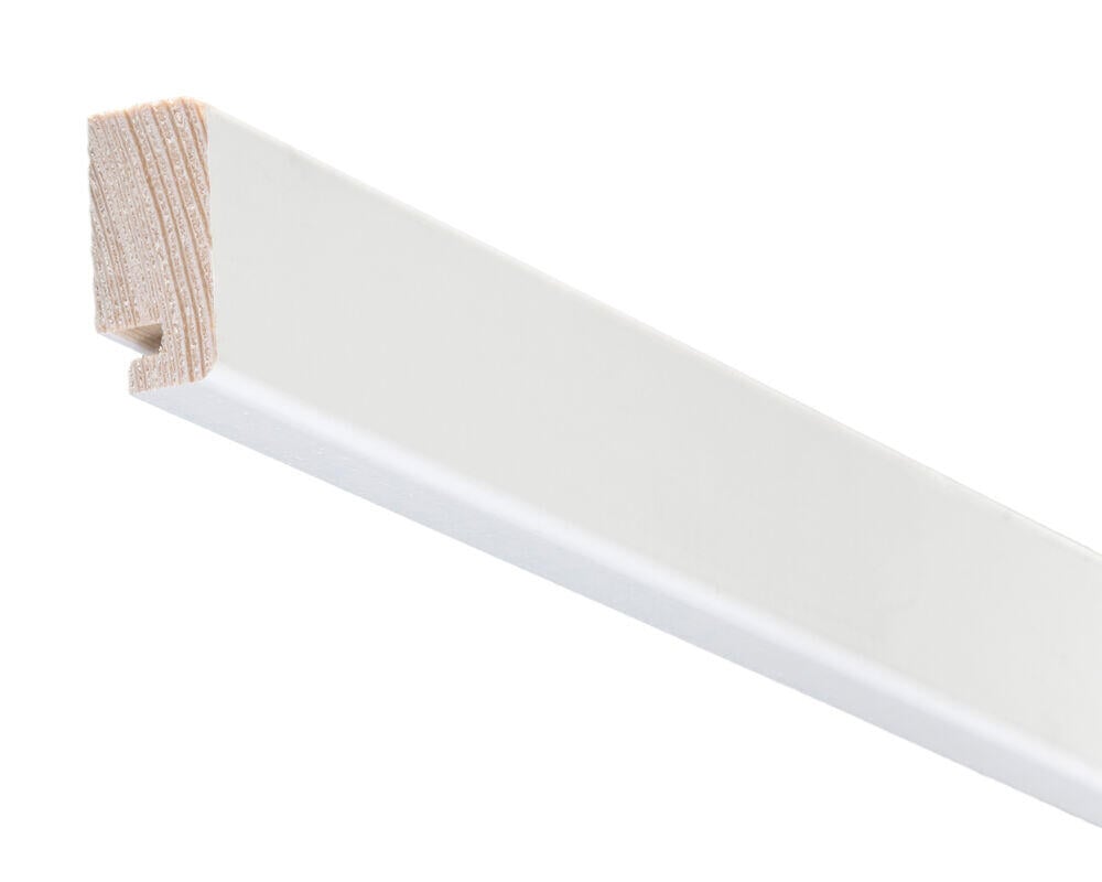 15x34x2400 Bildis rund glattkant taklist for oppheng