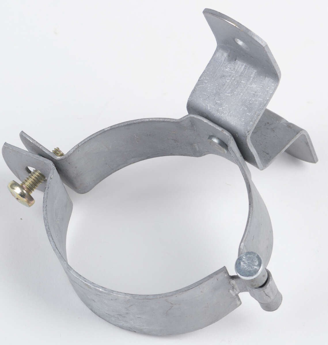 Isola Nedløpsklamme Zink 76mm for takrenne