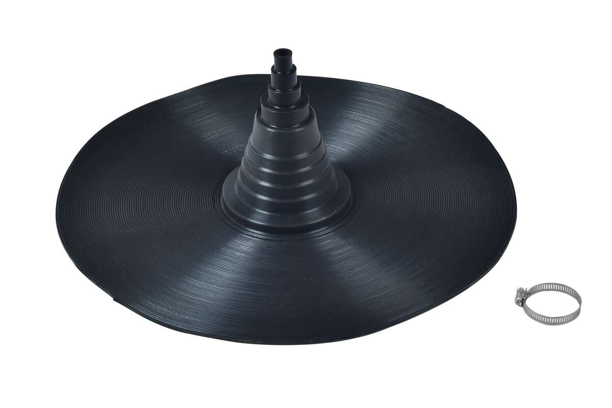 Isola Gummimansjett 12-38mm med slangeklamme