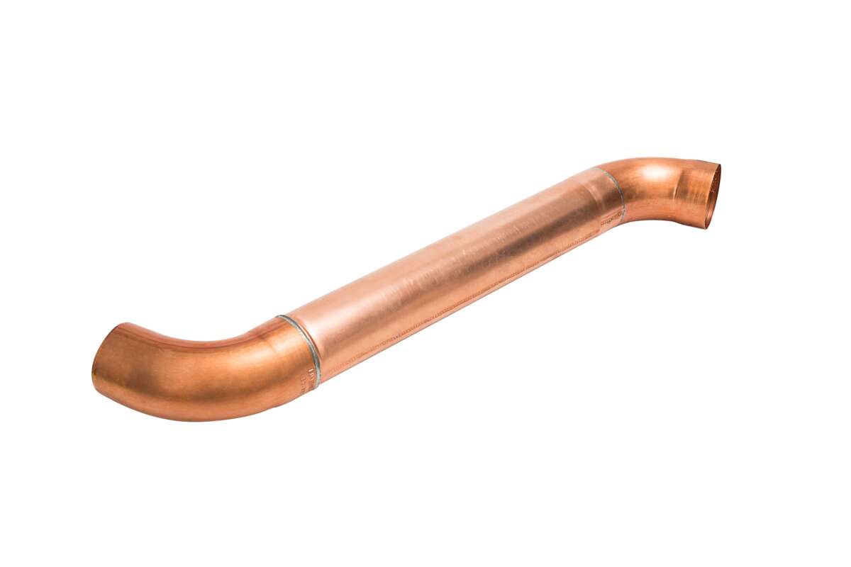 Isola Teleskopbend 60 grader kobber