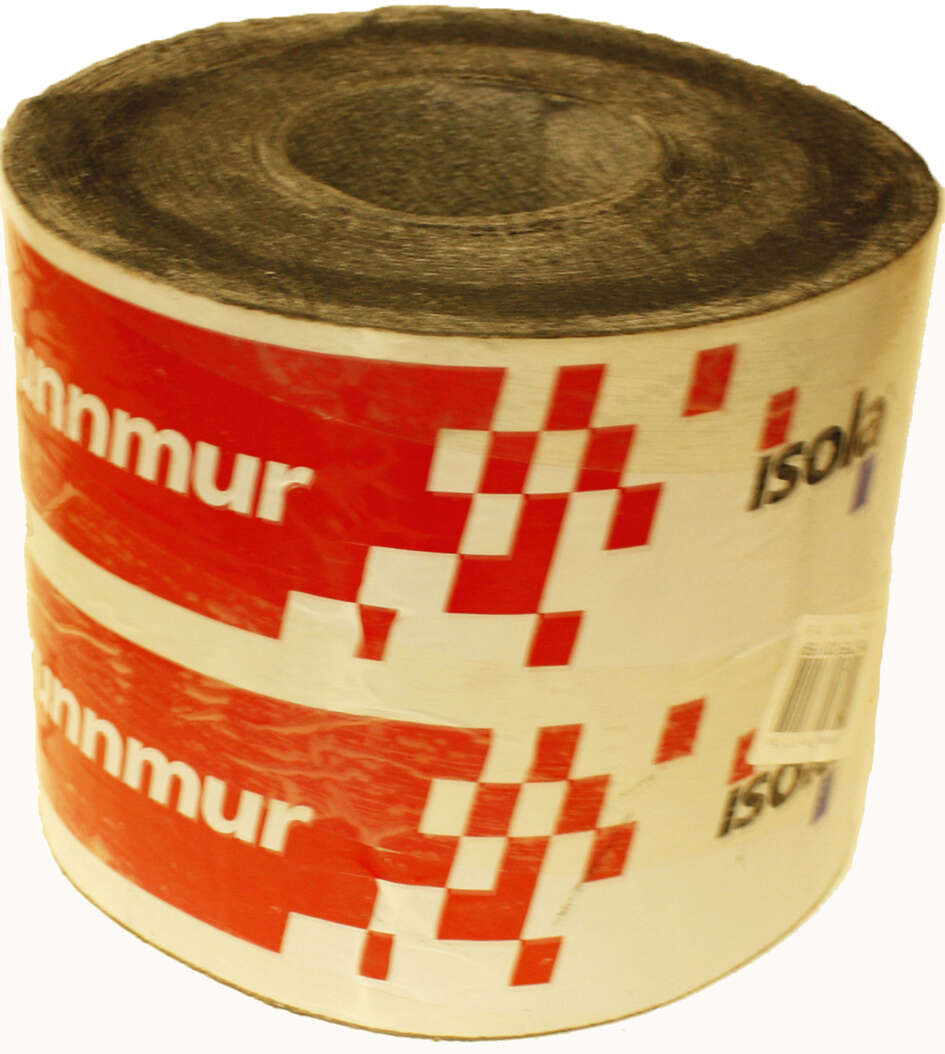 Isola Grunnmur Tykk 0,20x8m for bunnsvill, overgang grunnmur/vegg