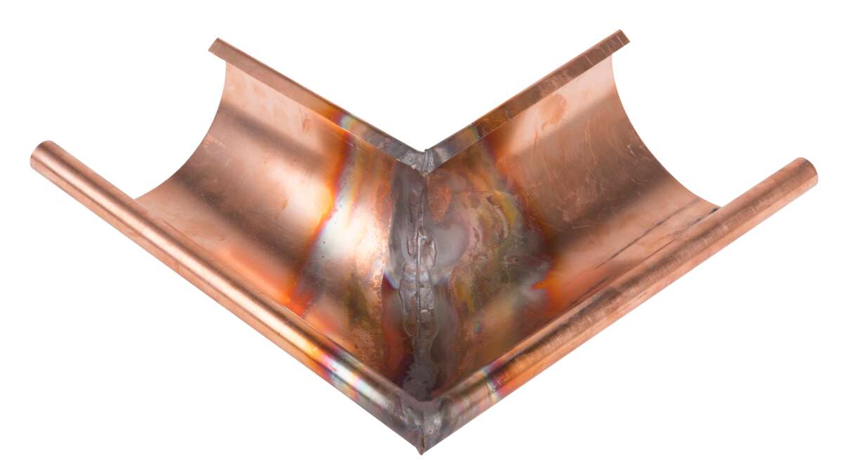 Isola Vinkel Utvendig 90 grader Kobber 125m til takrenne