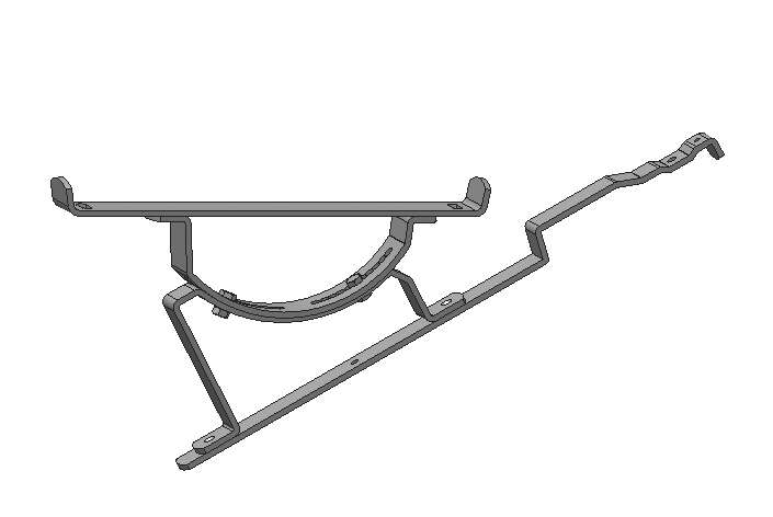 Isola Takventil 44 Skifergrå