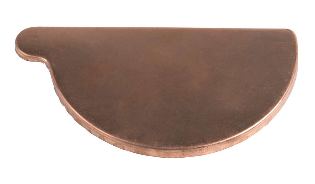 Isola Endelokk Kobber Høyre 125mm til takrenne