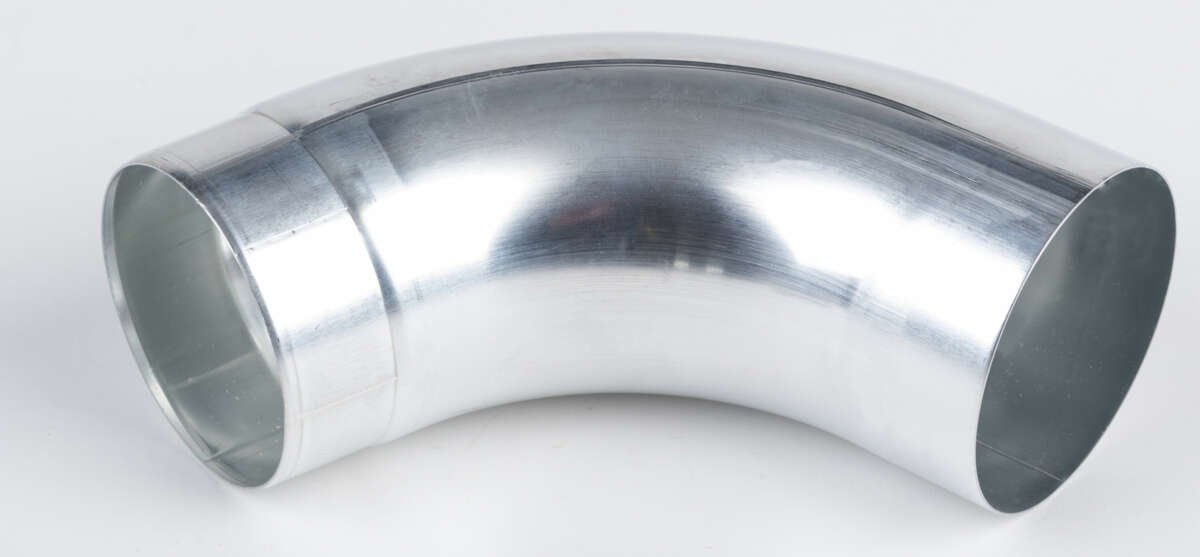 Isola Bend 75 grader Zink 76mm for nedløp