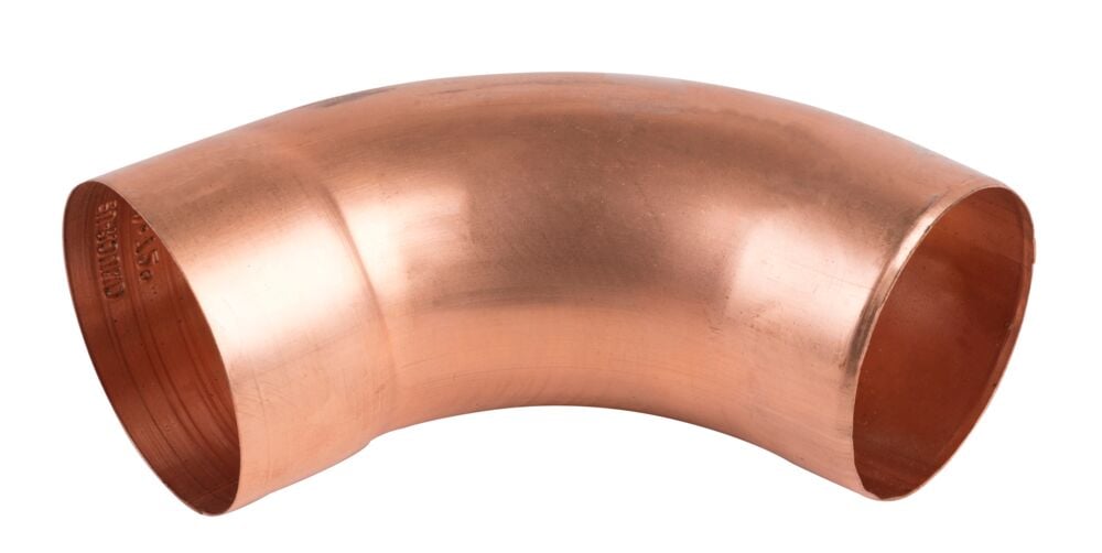 Isola Bend 72 grader Kobber 80mm til nedløp