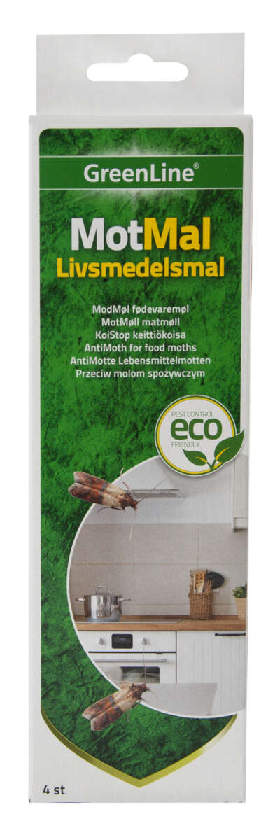Greenline MotMøll matmøllfelle 4 pk