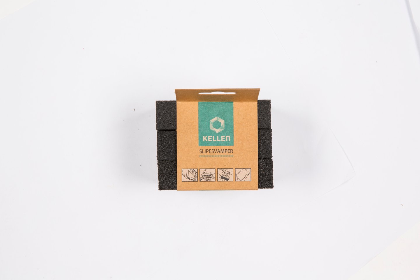 Kellen slipesvamper 3-pk